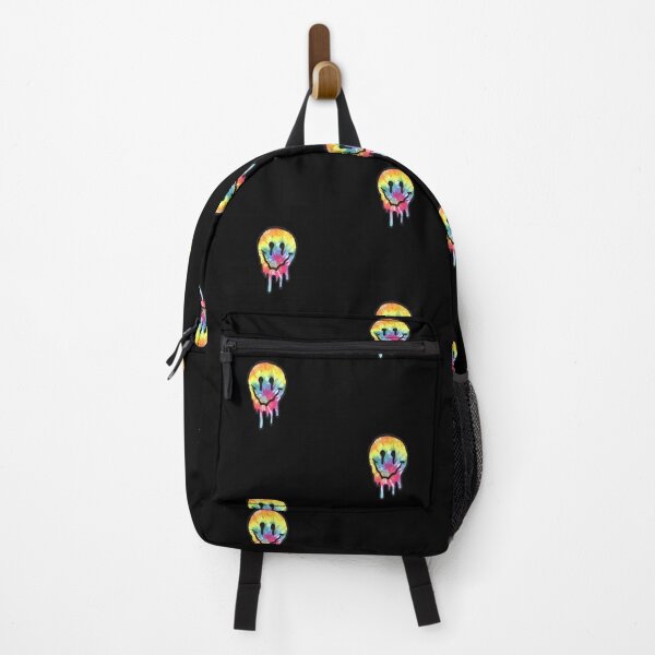 Melting Rainbow Smiley Melting Rainbow Smiley subtronics  Backpack RB2306 product Offical subtronics Merch